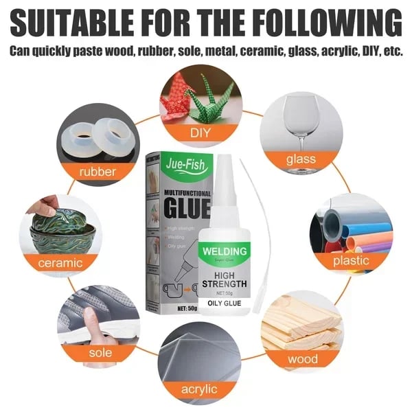 š„BUY 1 GET 1 FREEšWelding High-strength Oily Glue