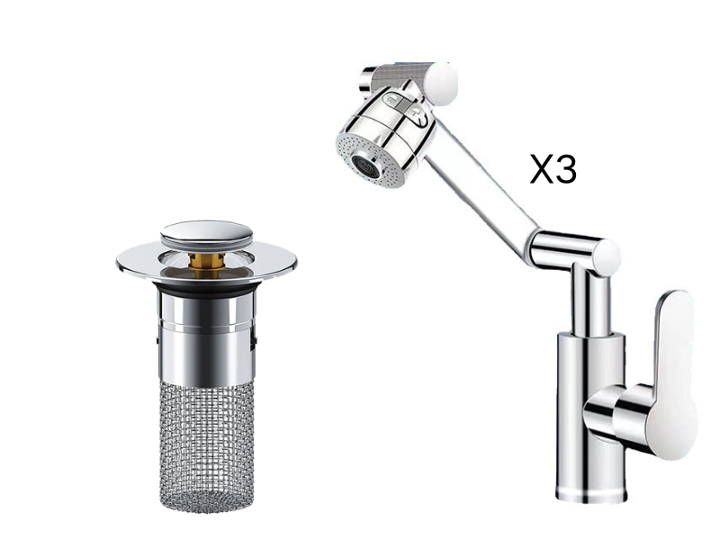 🔥2026 New Upgrade & Hot Sale & 50% Off🔥360° Rotating Mechanical Arm Faucet – Flexible, Modern & Easy to Use ✨