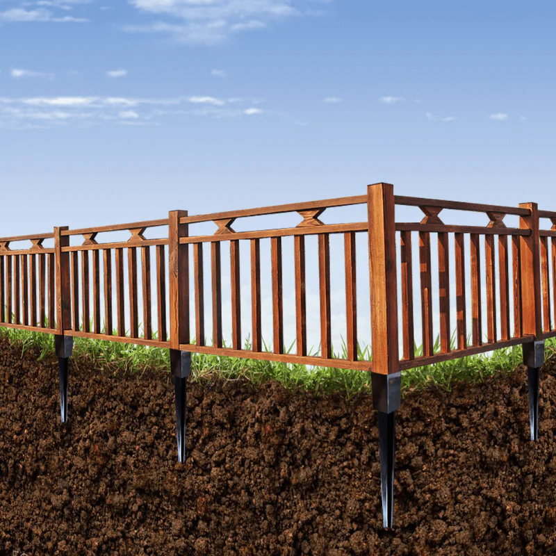 β¨ 50% OFF! π οΈ Heavy-Duty Fence Post Repair Kit β No Digging & H-Shaped Reinforcement π§