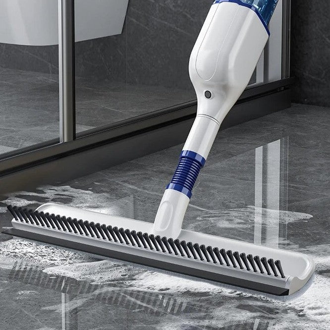 New 3-in-1 spray window cleaner, environmentally friendly and durable, microfiber scraper suction cup