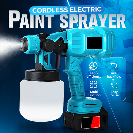 🔥🔥 50% OFF + Free Shipping! 💥 Cordless Electric Paint Sprayer – Fast, Clean & Ultra-Efficient for Perfect DIY 🎨⚡