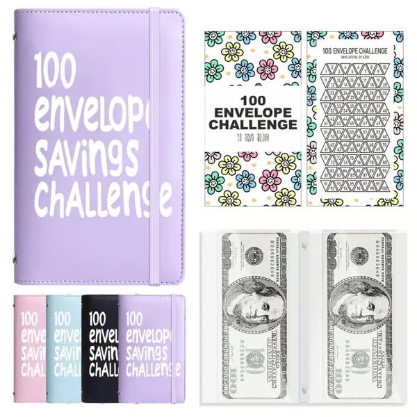 ⏰Final 4 Hours 70% OFF🎁100 Envelope Savings Challenge Book✉️💸