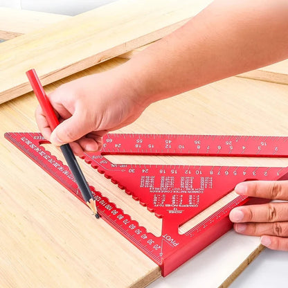 Carpenter's Speed Square Set— Cut Flawlessly Every Time and Own Your Projects with Confidence