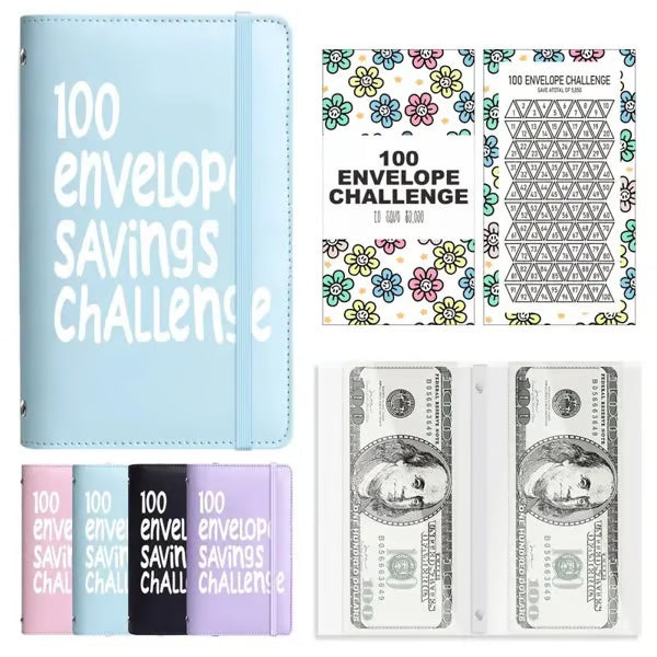 ⏰Final 4 Hours 70% OFF🎁100 Envelope Savings Challenge Book✉️💸