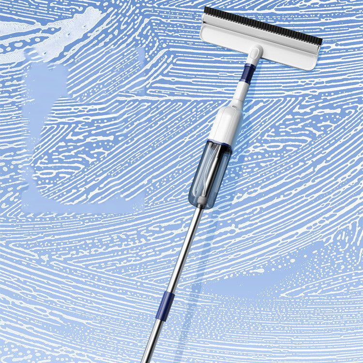 New 3-in-1 spray window cleaner, environmentally friendly and durable, microfiber scraper suction cup