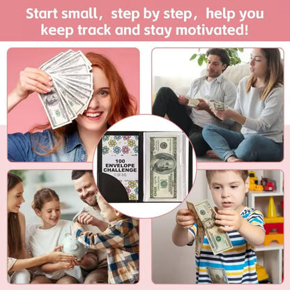 ⏰Final 4 Hours 70% OFF🎁100 Envelope Savings Challenge Book✉️💸