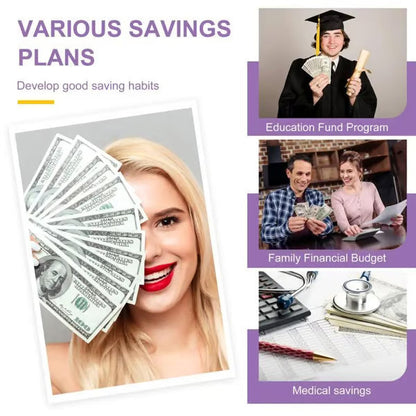 ⏰Final 4 Hours 70% OFF🎁100 Envelope Savings Challenge Book✉️💸