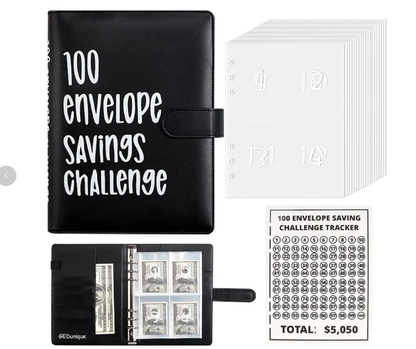 ⏰Final 4 Hours 70% OFF🎁100 Envelope Savings Challenge Book✉️💸