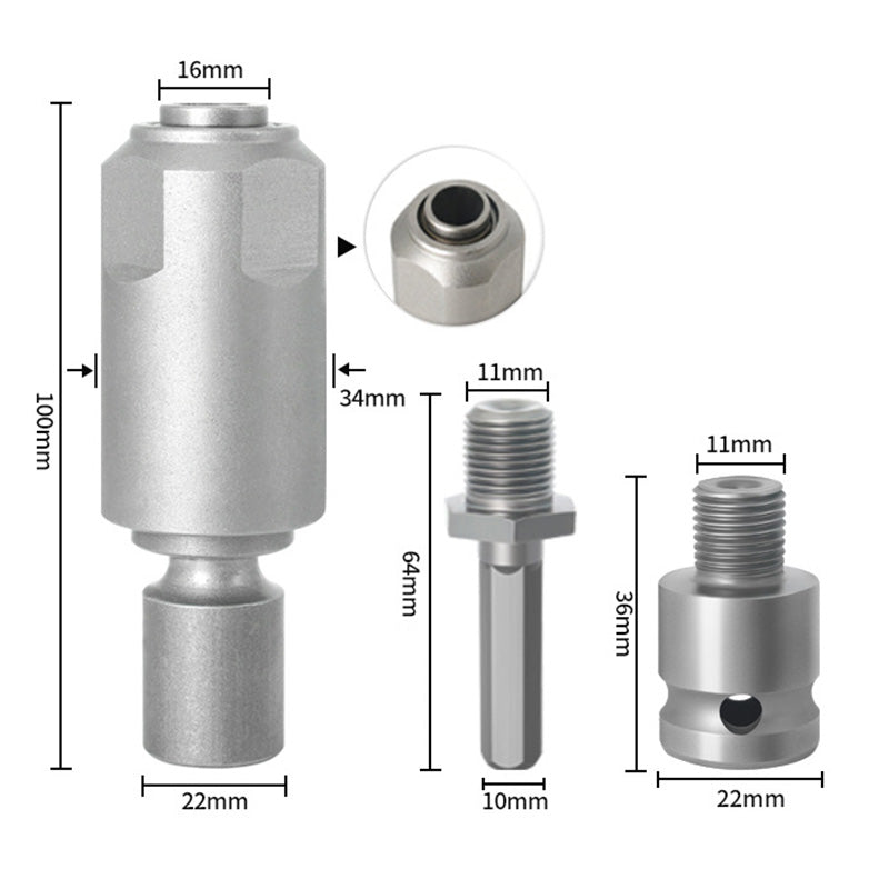 High-carbon steel Electric Wrench to Hammer Adapter