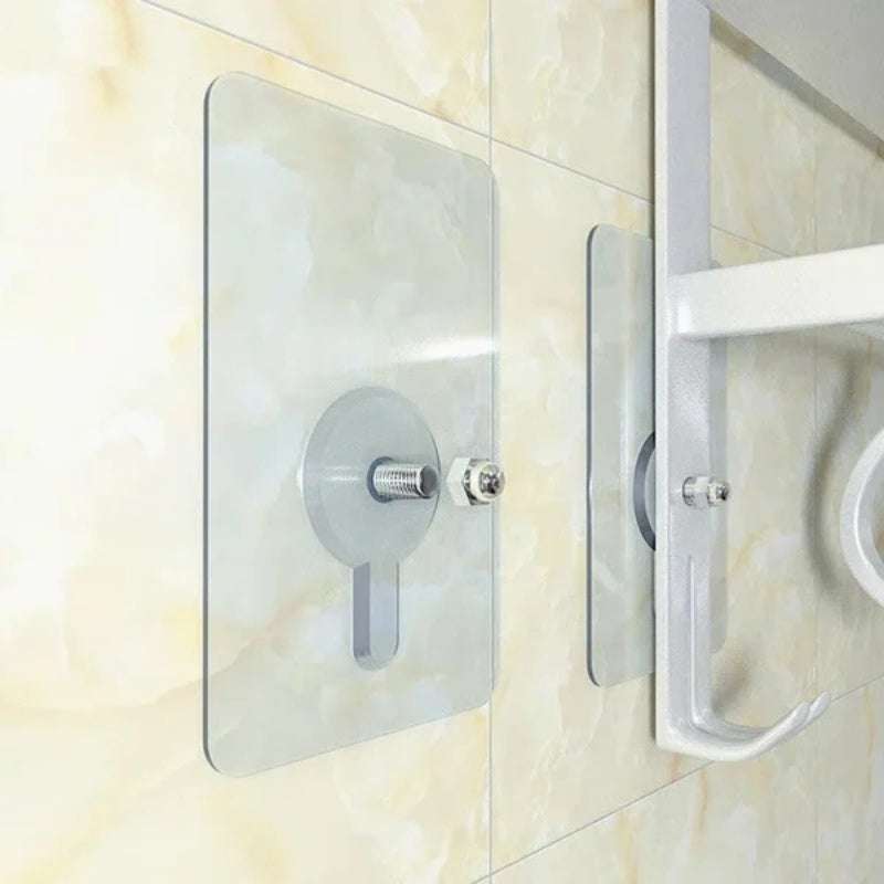 ✨Shock and Screw-free Self-adhesive Hook for Versatile Use(10PCS)