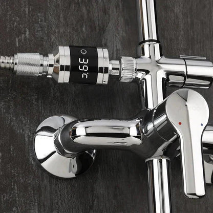🔥Christmas Limited-Time Offer: 50% OFF!!!🔥🌡️ SHOWER THERMOMETER - LCD Display with Backlight, Easy Installation Without Tools, IPX7 Waterproof, Perfect for Modern Bathroom 🛁✨