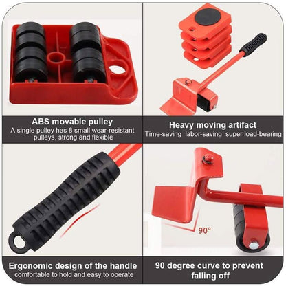 🔥Last Day Sale 50% OFF🔥Furniture Lifter Movers Tool Set, 4 Packs