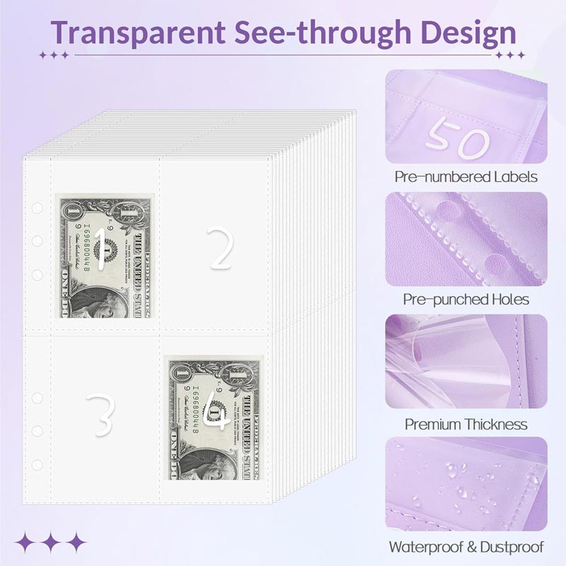 ⏰Final 4 Hours 70% OFF🎁100 Envelope Savings Challenge Book✉️💸