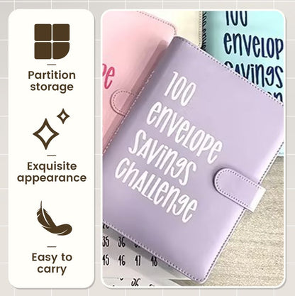 ⏰Final 4 Hours 70% OFF🎁100 Envelope Savings Challenge Book✉️💸