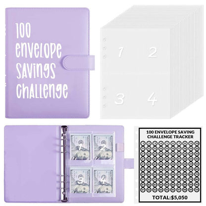 ⏰Final 4 Hours 70% OFF🎁100 Envelope Savings Challenge Book✉️💸