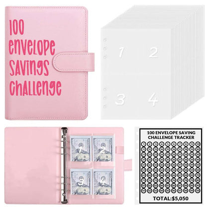 ⏰Final 4 Hours 70% OFF🎁100 Envelope Savings Challenge Book✉️💸