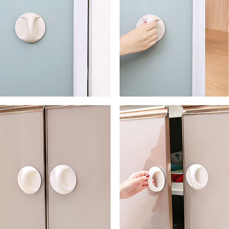 Durable Self-Adhesive Round Door Knobs
