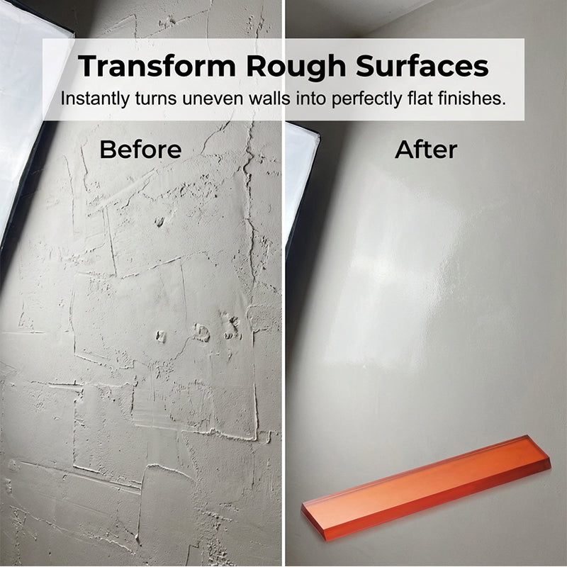 Flexible Arc Putty Scraper – Stainless Steel Blade, Ergonomic Grip & Perfect for Precision Work 🛠️