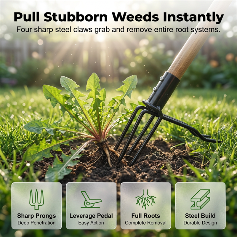 Stand-Up Weed Puller Replacement Head