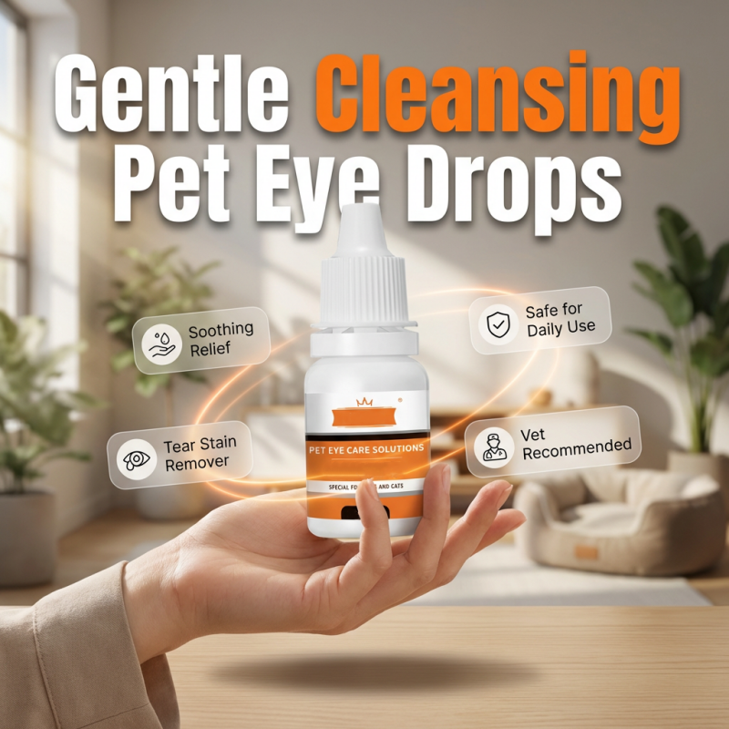 Gentle Cleansing Pet Eye Drops