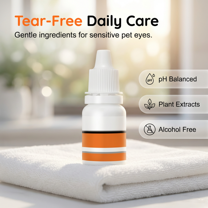 Gentle Cleansing Pet Eye Drops
