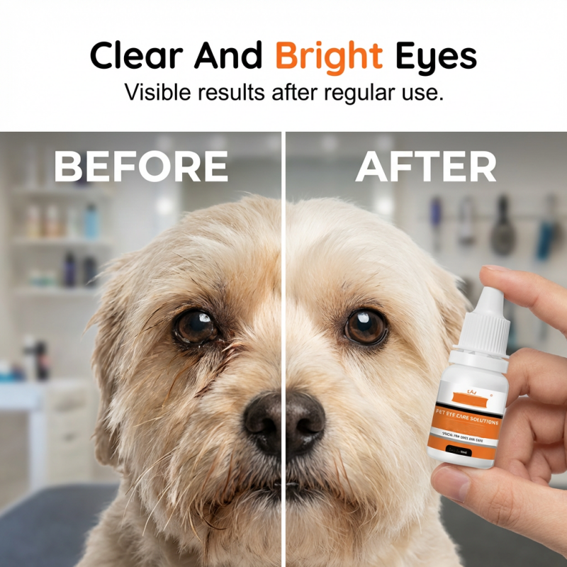 Gentle Cleansing Pet Eye Drops