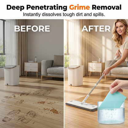 Dissolvable Floor Cleaner Sheets