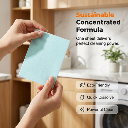 Dissolvable Floor Cleaner Sheets