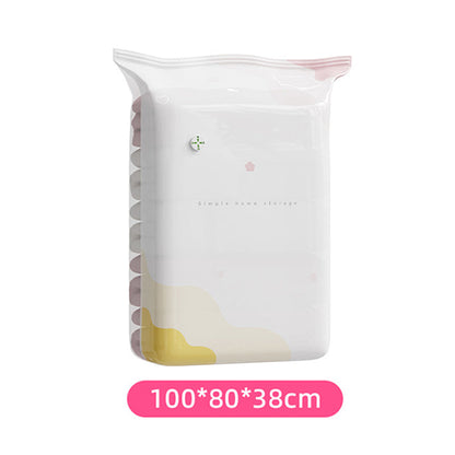 Press-to-Compress Storage Bags