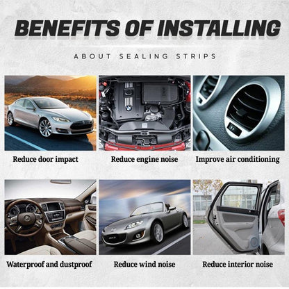 Universal Rubber Car Auto Door Seal Weather Strip